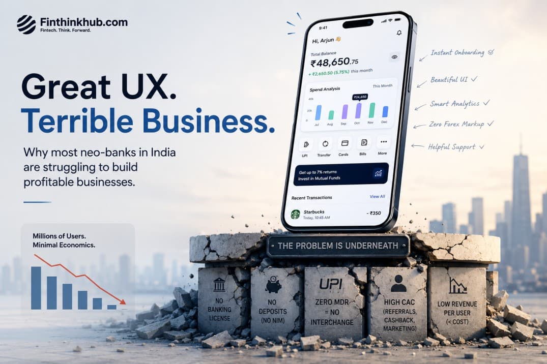 Neo-banks Have Great UX and Terrible Businesses. Here's Why.