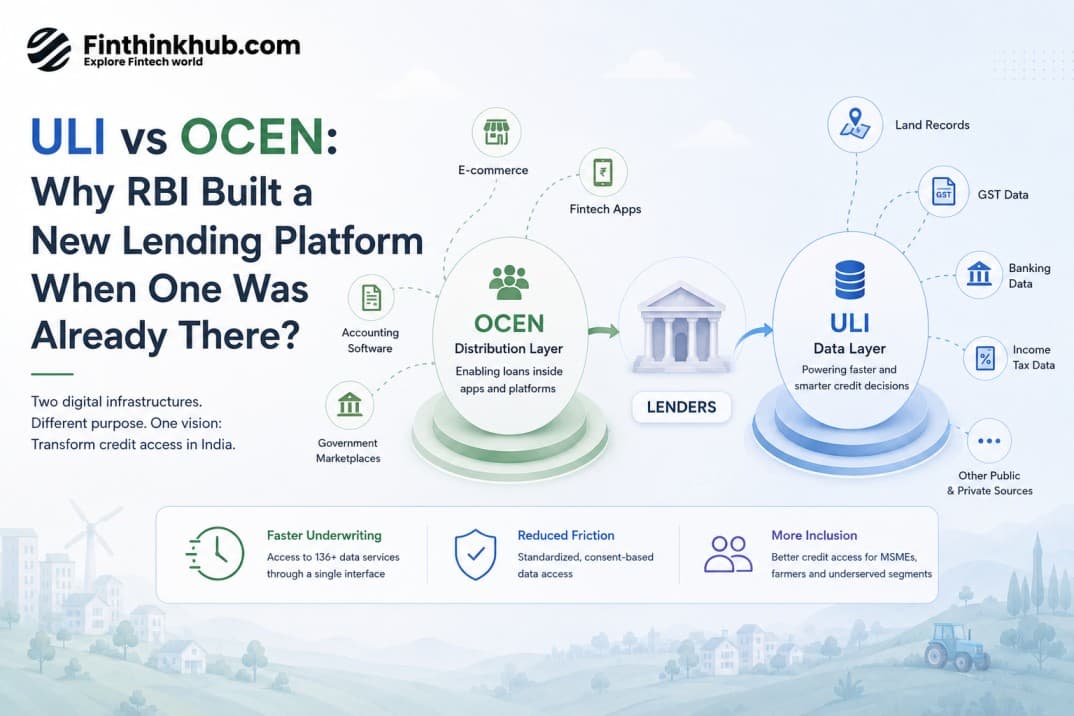 ULI vs OCEN: Why RBI Built a New Lending Platform When One Was Already There?